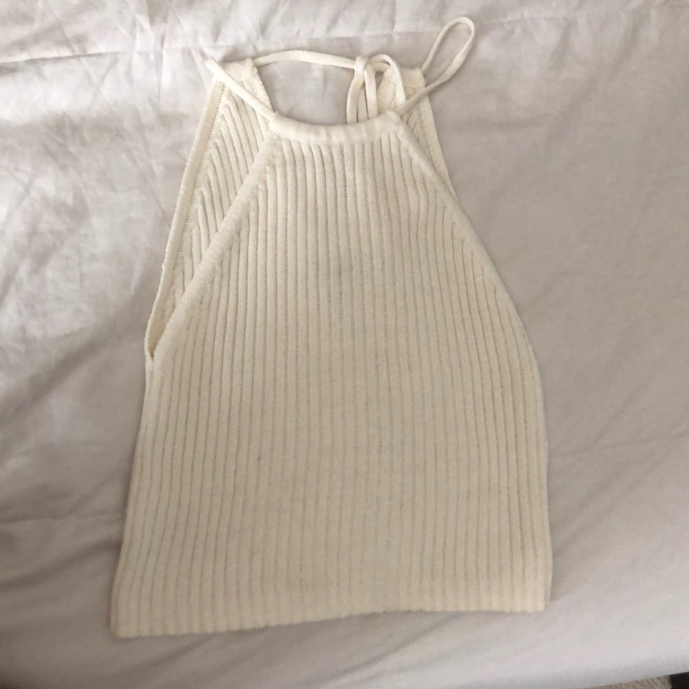 Ribbed tank top